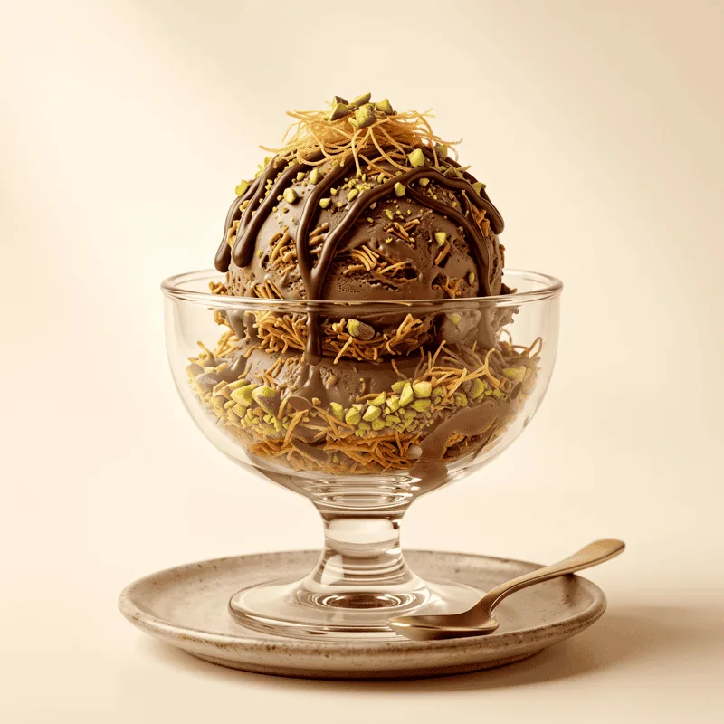 Choco Kunafa Pistachio