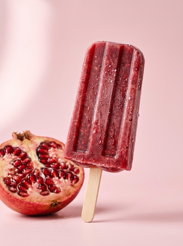 Pomegranate popsicle